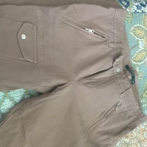 Ralph Lauren Brown Capri Size 12
